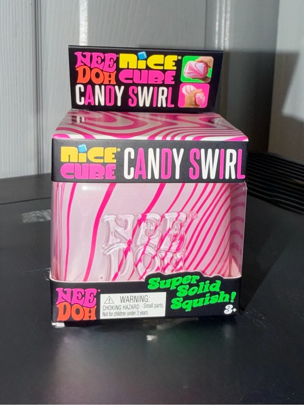 NeeDoh Nice Cube Candy Swirl. Authentic!